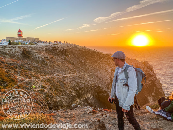 Atardecer en el cabo de San Vicente