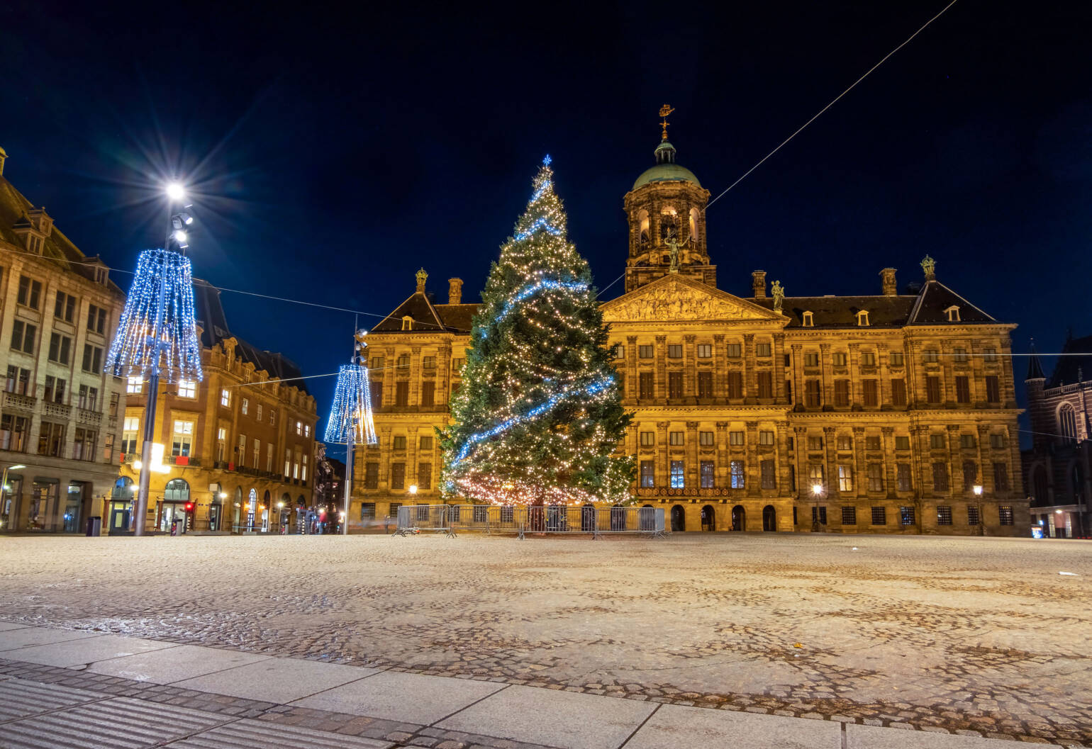 Plaza Dam | Ámsterdam en Navidad