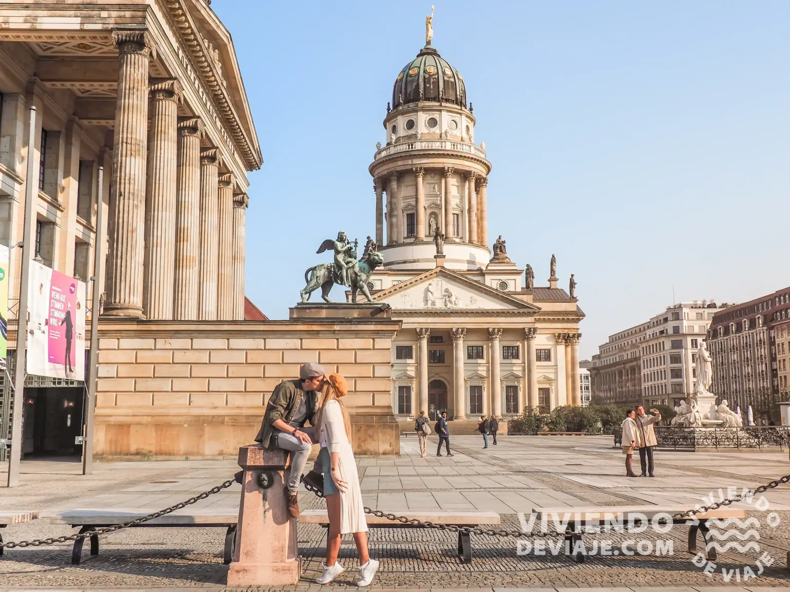 Plaza Gendarmenmarkt en Berlín