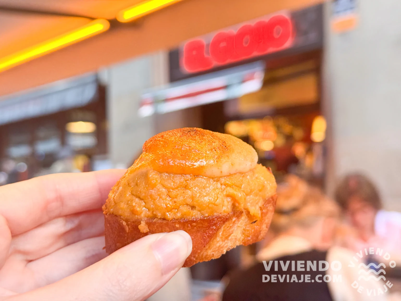 Pintxo de txangurro de El Globo, ¡uno de los más recomendados!