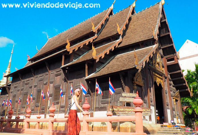 Templo Wat Phan Tao de Chiang Mai