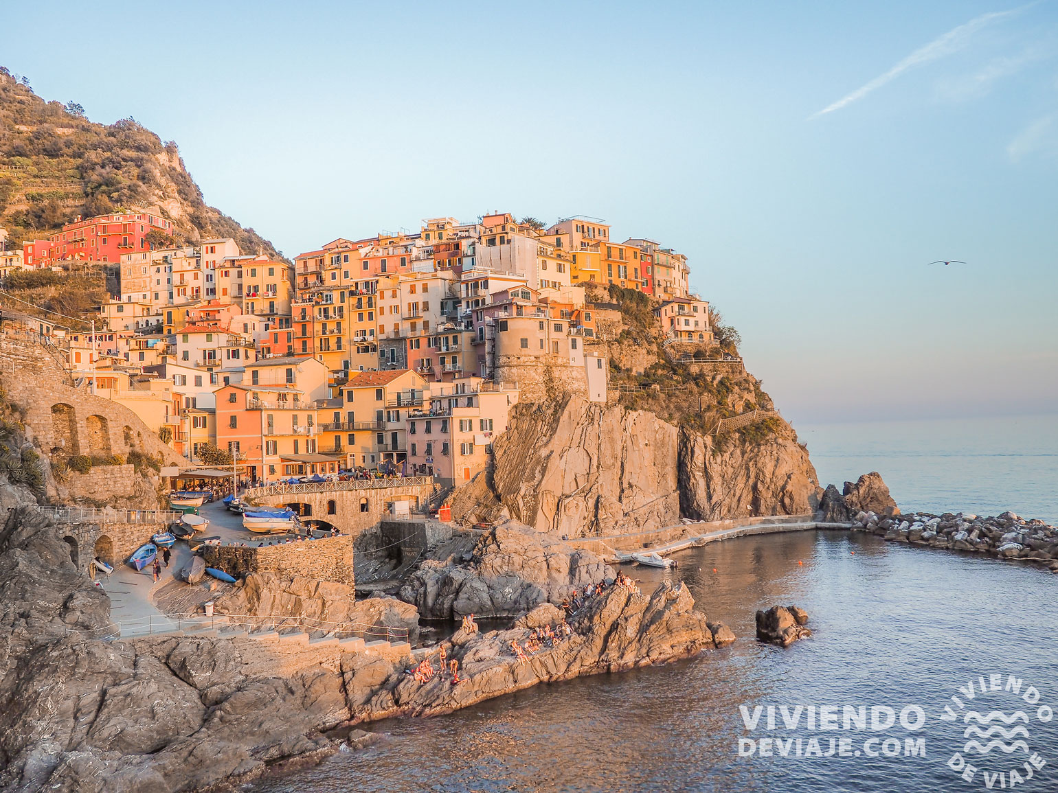 Preparativos de viaje a Cinque Terre, Manarola
