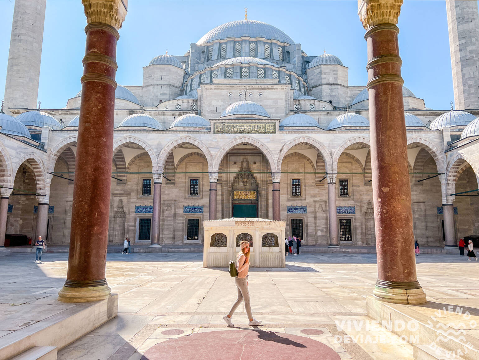 Mezquita Suleiman en el barrio de Sirkeci
