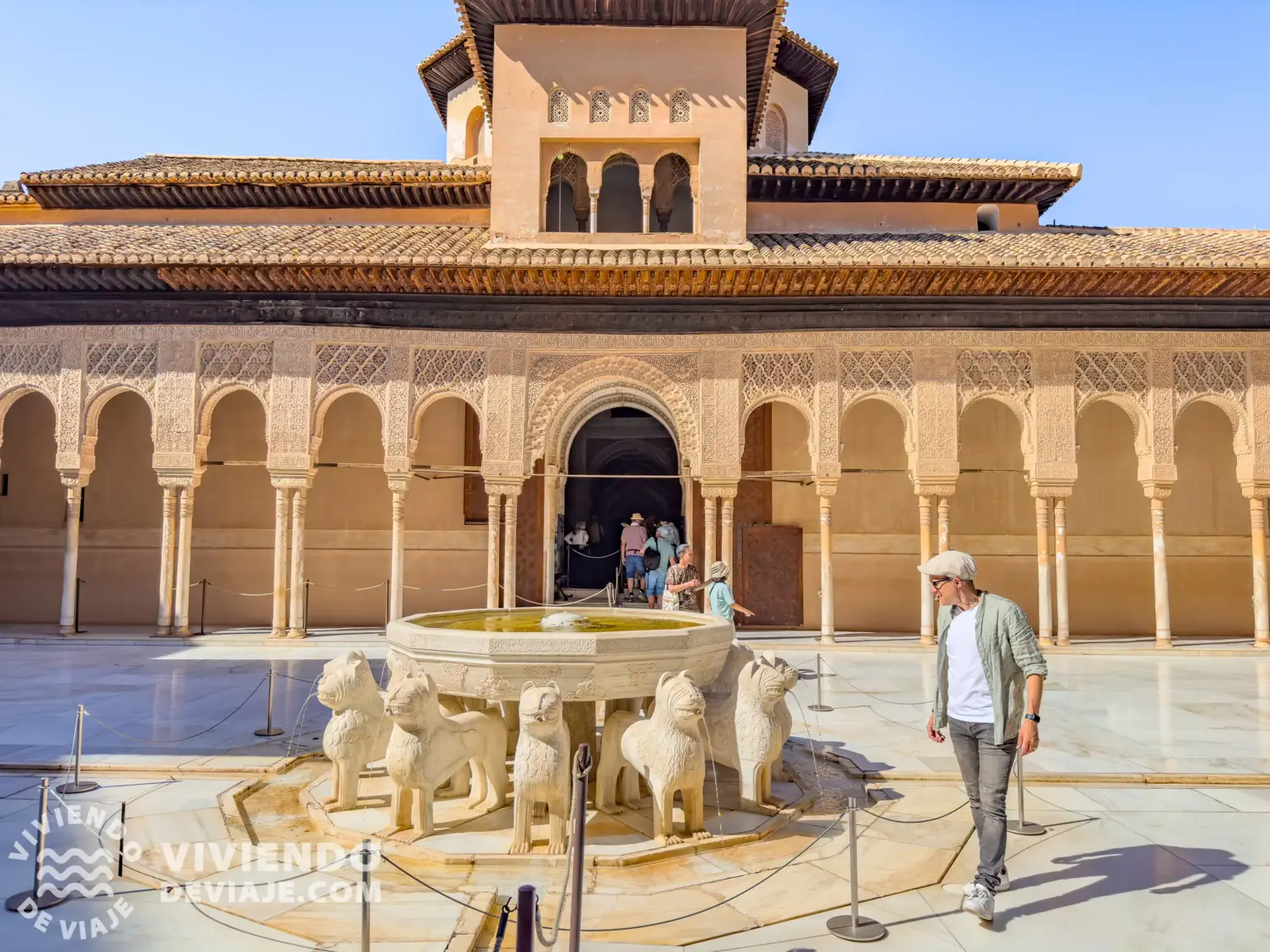 Patio de los Leones en los Palacios Nazaríes | Granada en 4 días