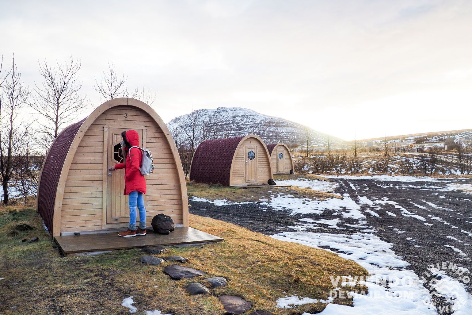 Alojamiento en Islandia | Fossatun Camping Pods & Cottages
