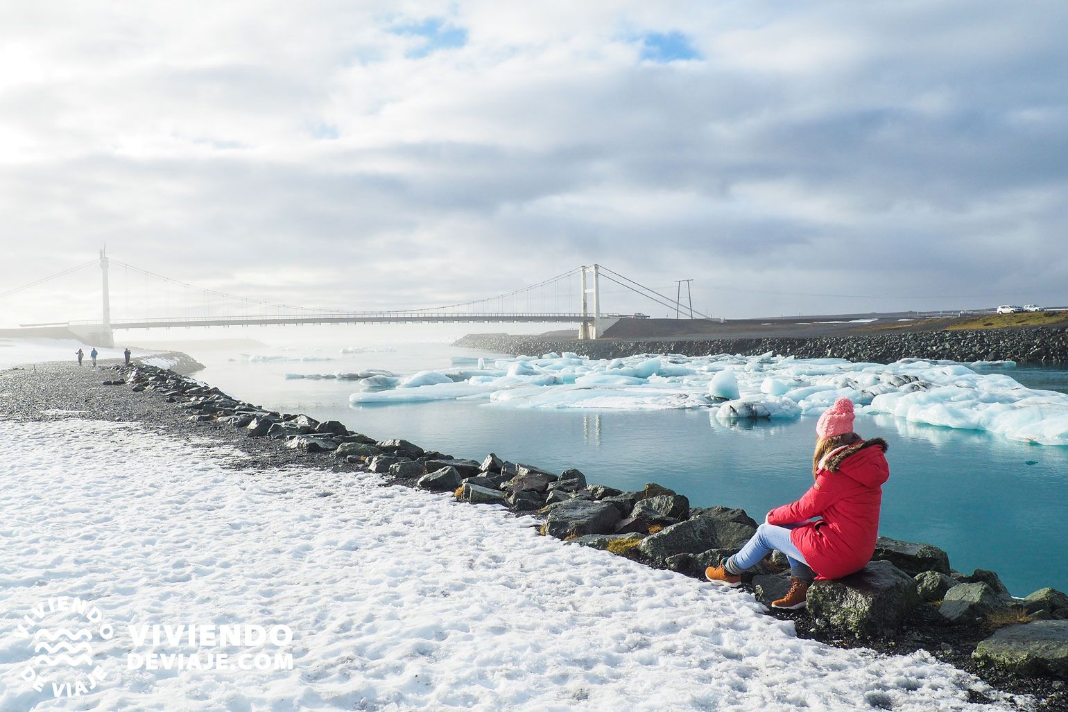 Lago glaciar Jokulsarlon, 7 días en Islandia