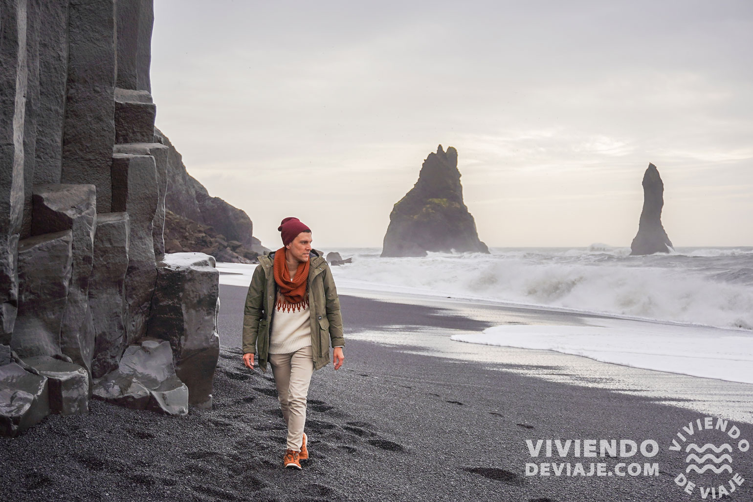 Qué ver en el sur de Islandia - Playa de Reynisfjara