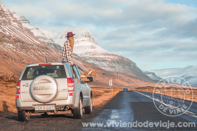 Coche de alquiler en Islandia