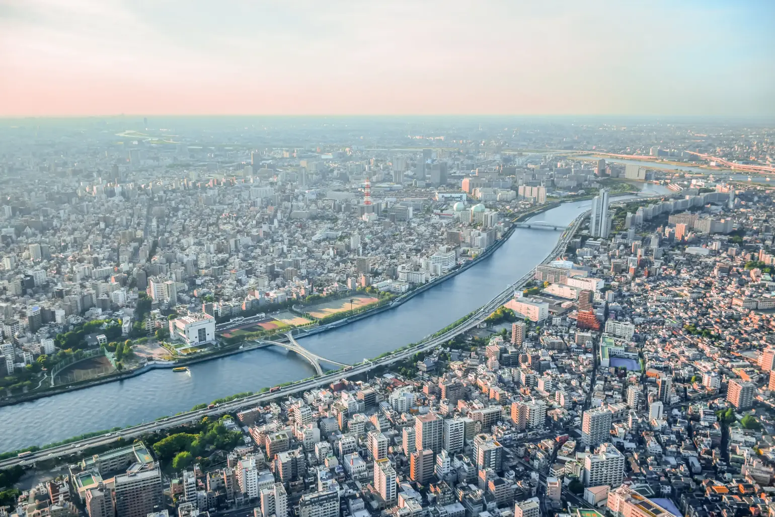 Vistas desde la Tokyo Skytree