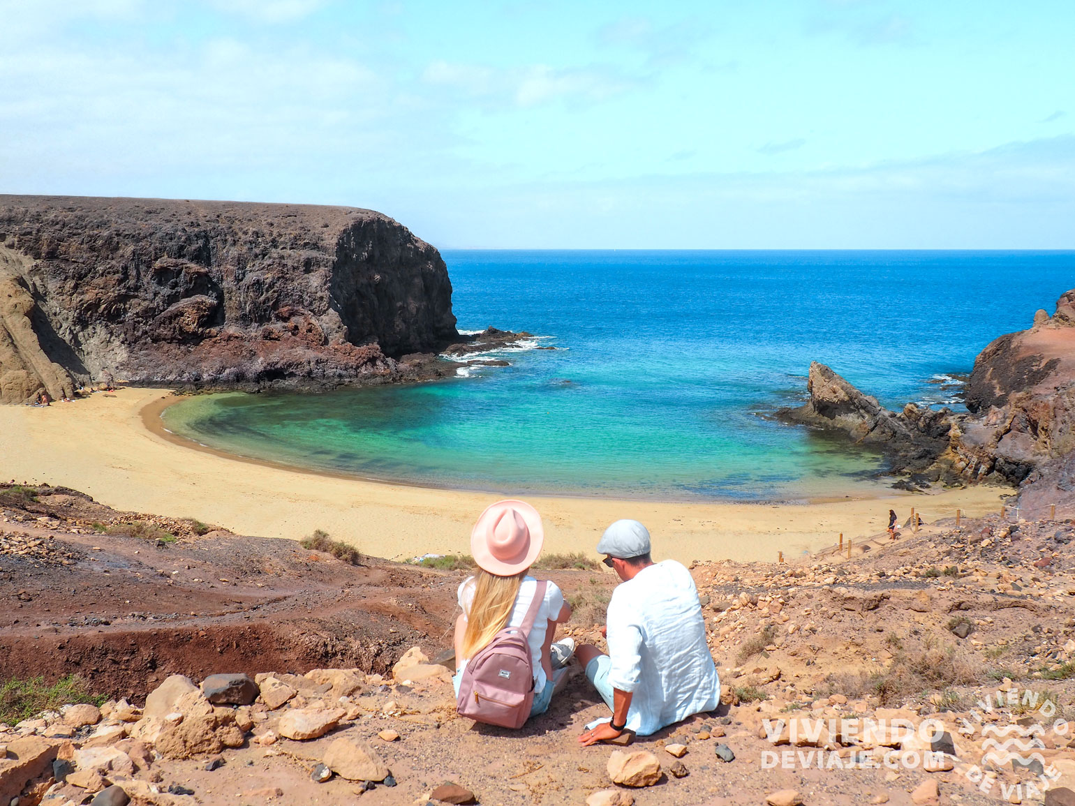 Playa del Papagayo, una de las mejores playas que ver en Lanzarote