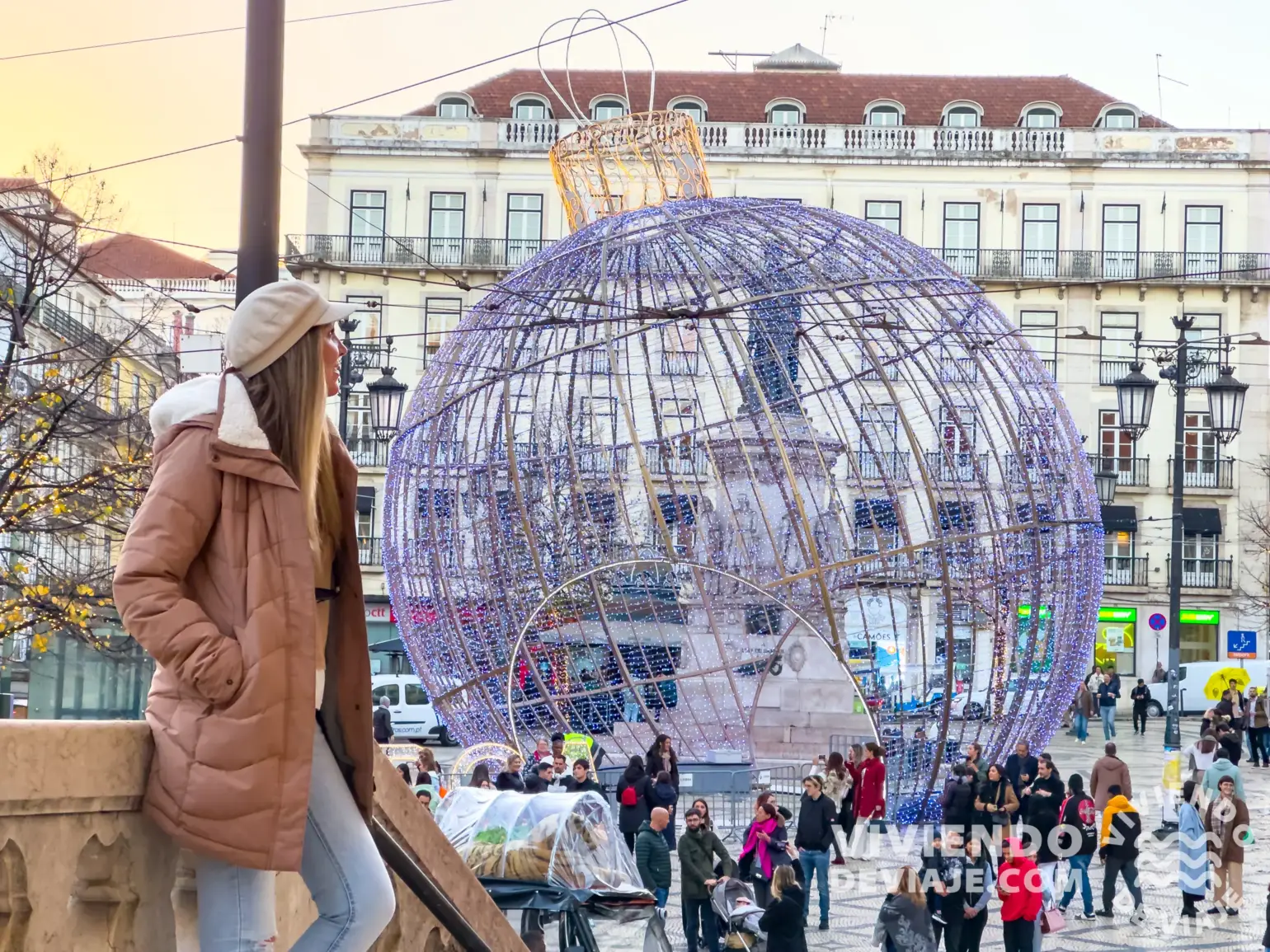 Iluminaciones de Navidad en el barrio de Chiado | Lisboa