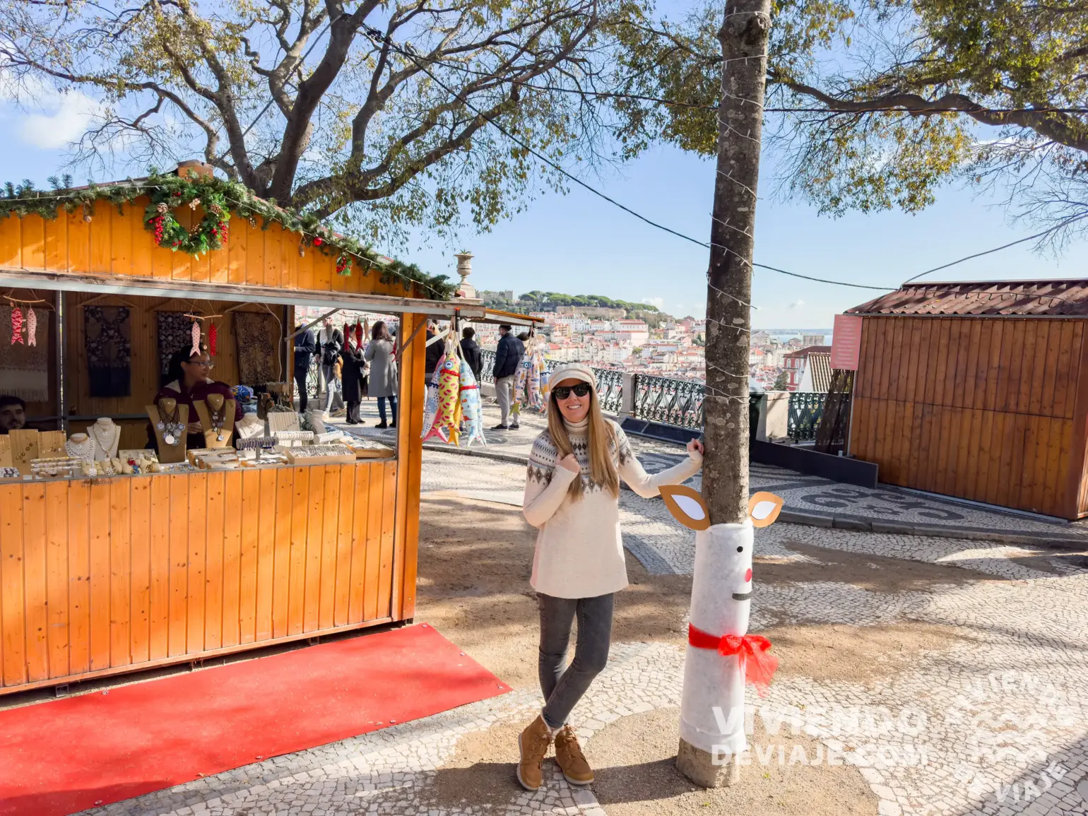 Mercado de Navidad del Mirador de San Pedro de Alcántara | Lisboa