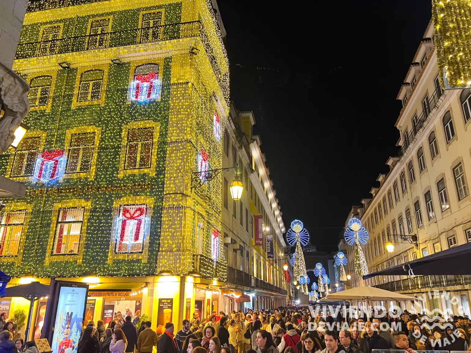 Rua Augusta en Navidad | Lisboa