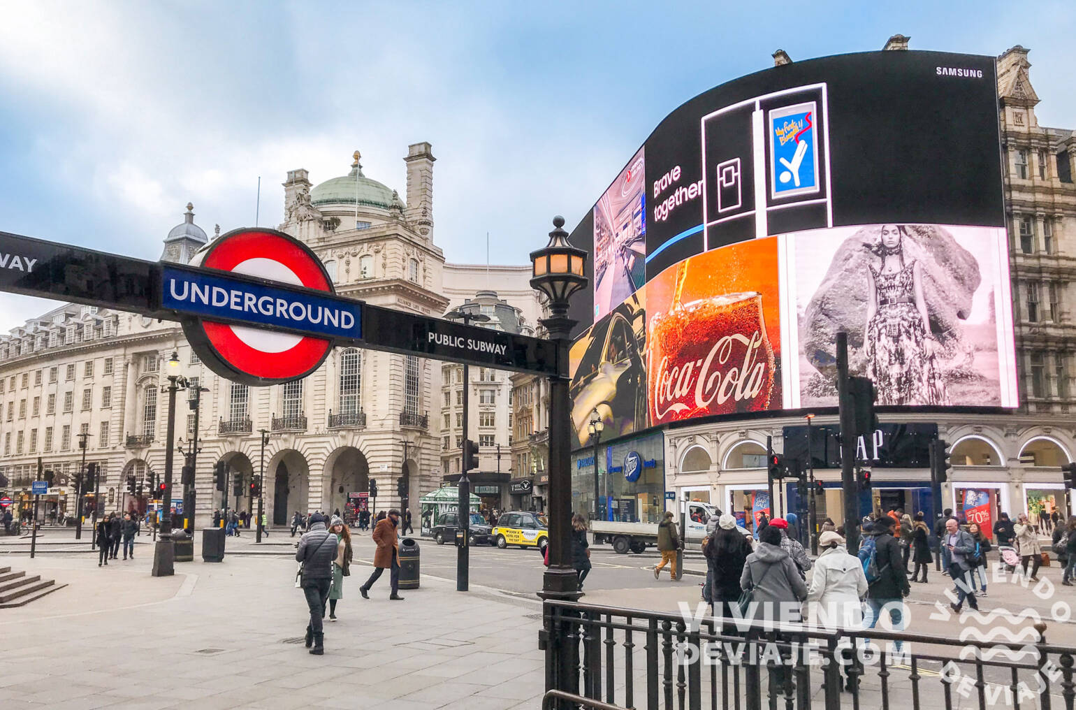 Piccadilly Circus en Londres