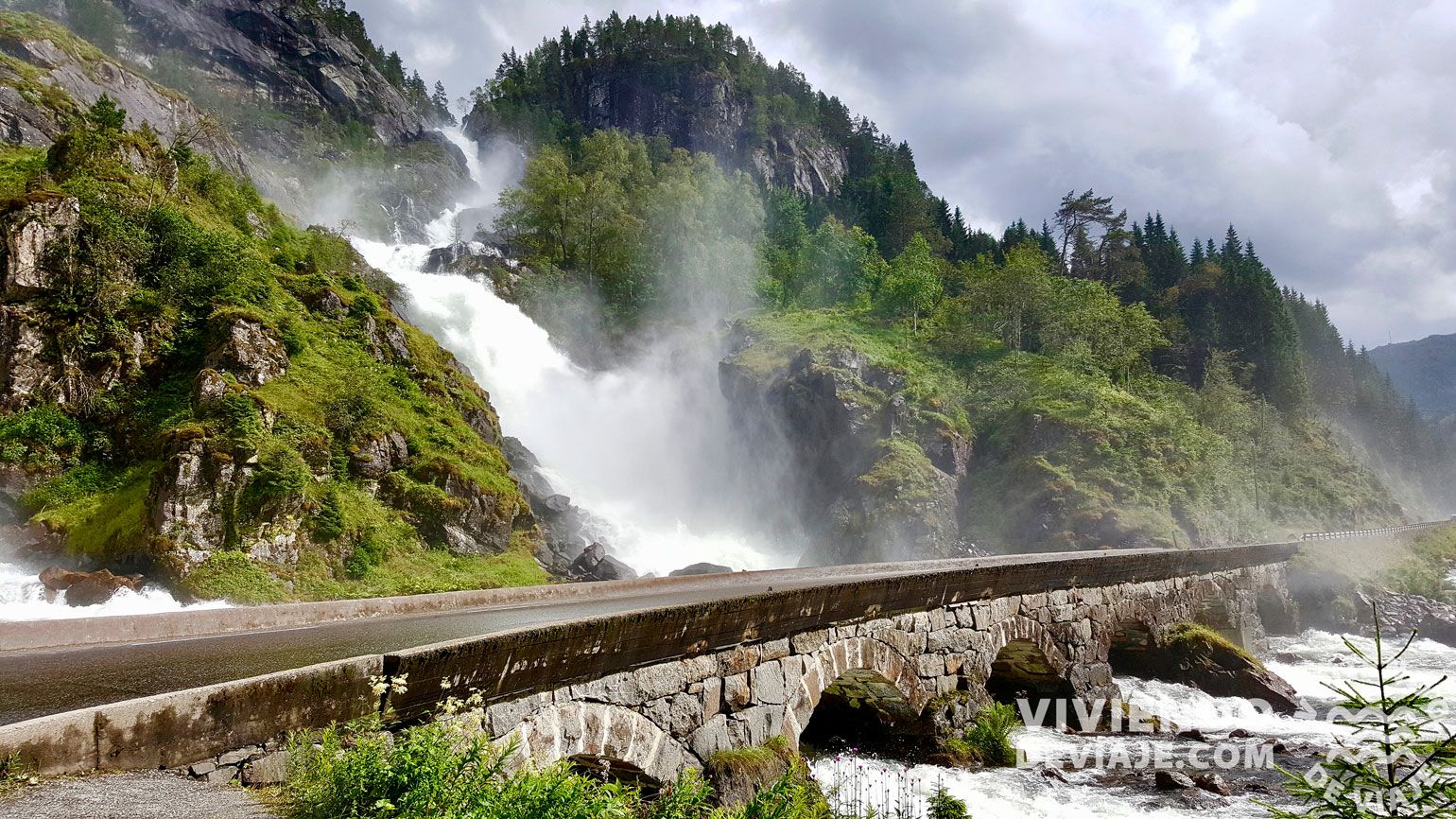 Cascada Låtefossen | Qué ver en Noruega