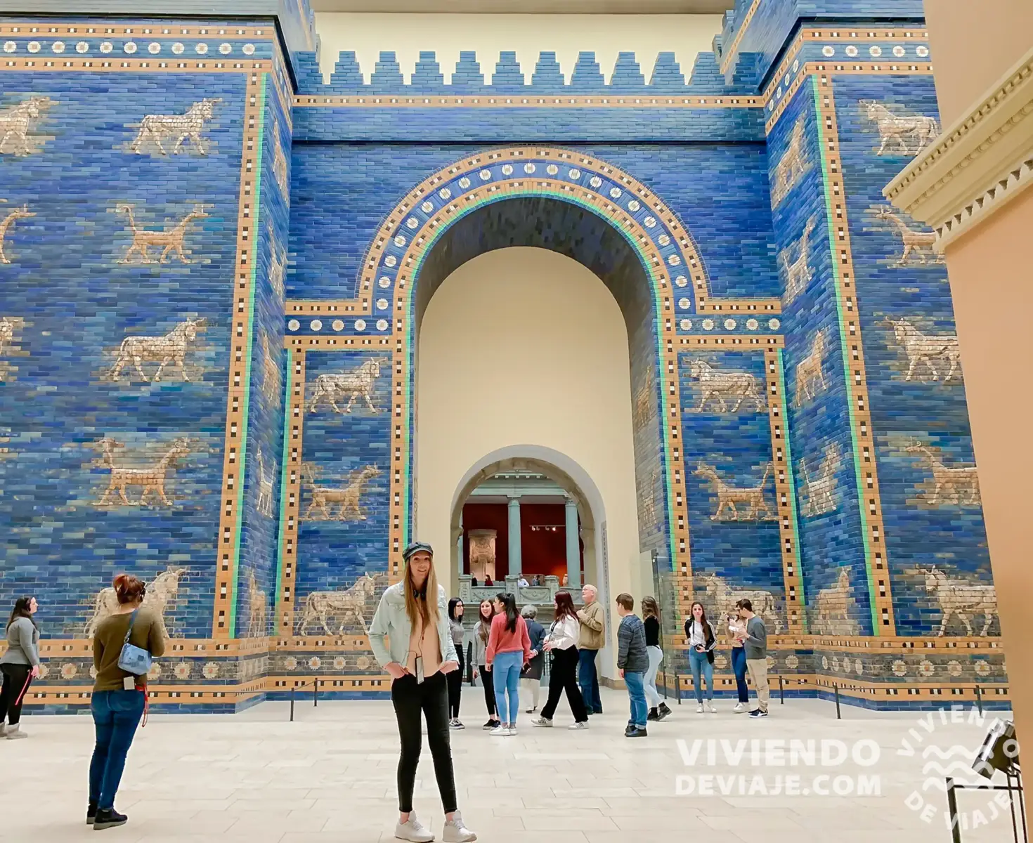 Puerta de Istar en el museo del Pérgamo de Berlín