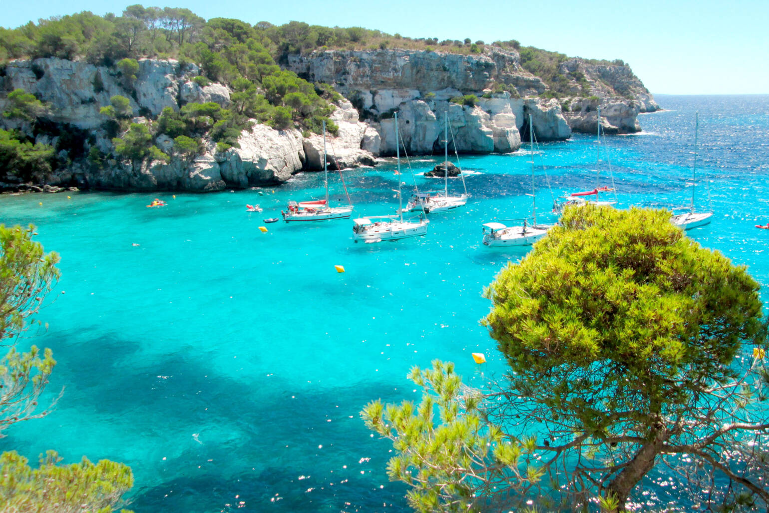 Cala Macarella - Lugares que ver en Menorca en 4 días