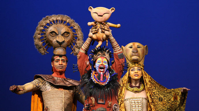Musical del Rey León en Broadway