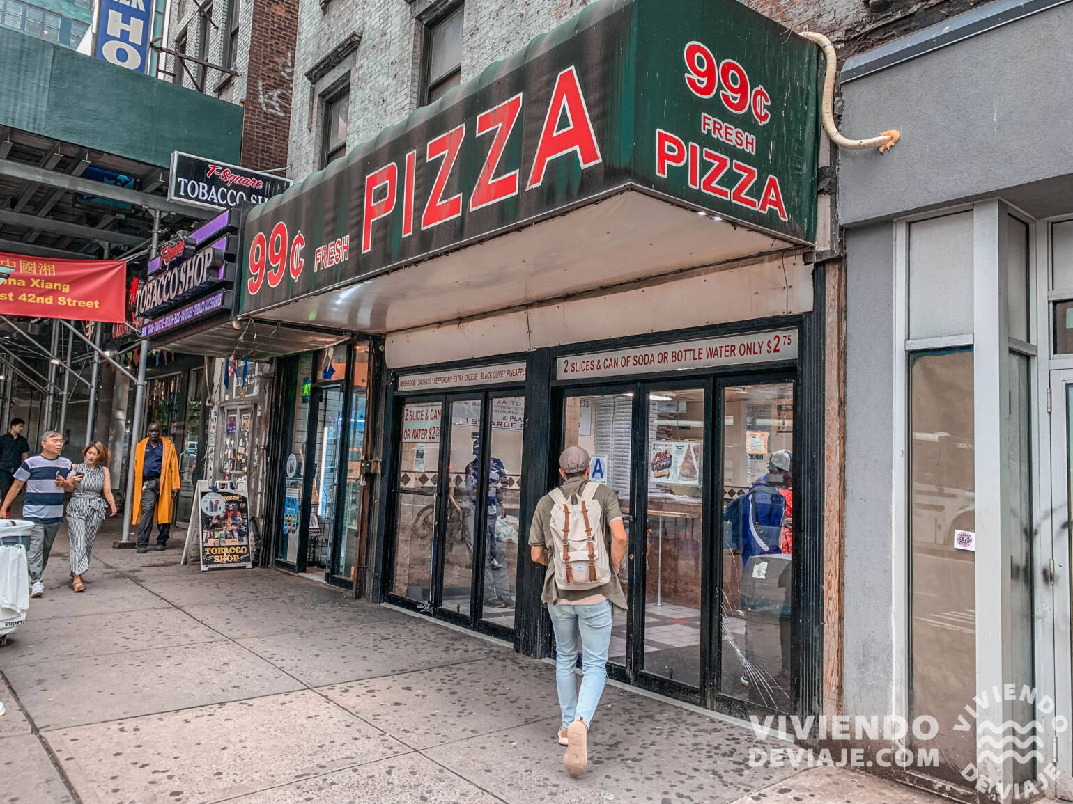 Pizza 99 cents | Comer barato en Nueva York
