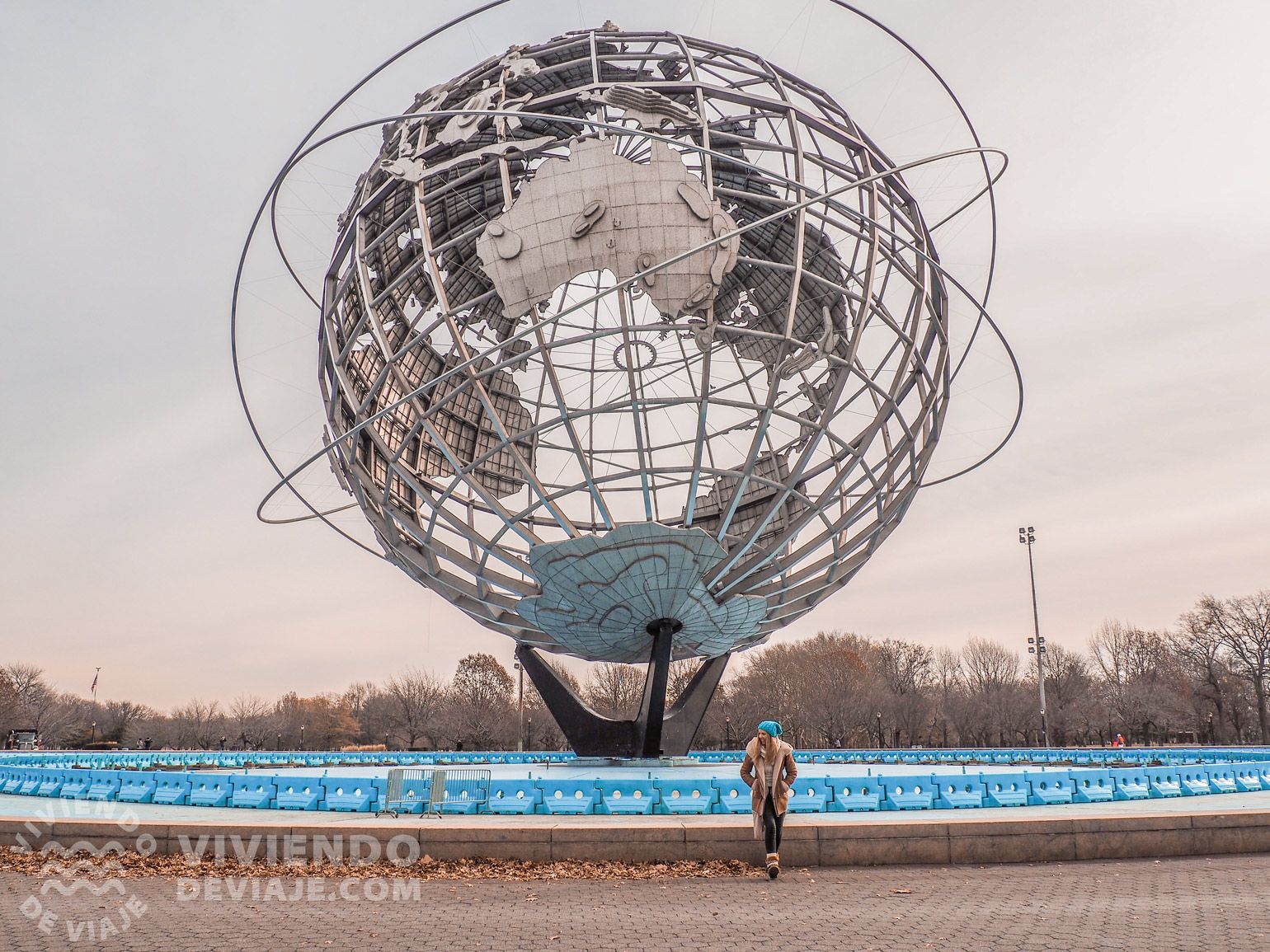 "Unisphere" en Flushing Meadow Park - Tour de Contrastes