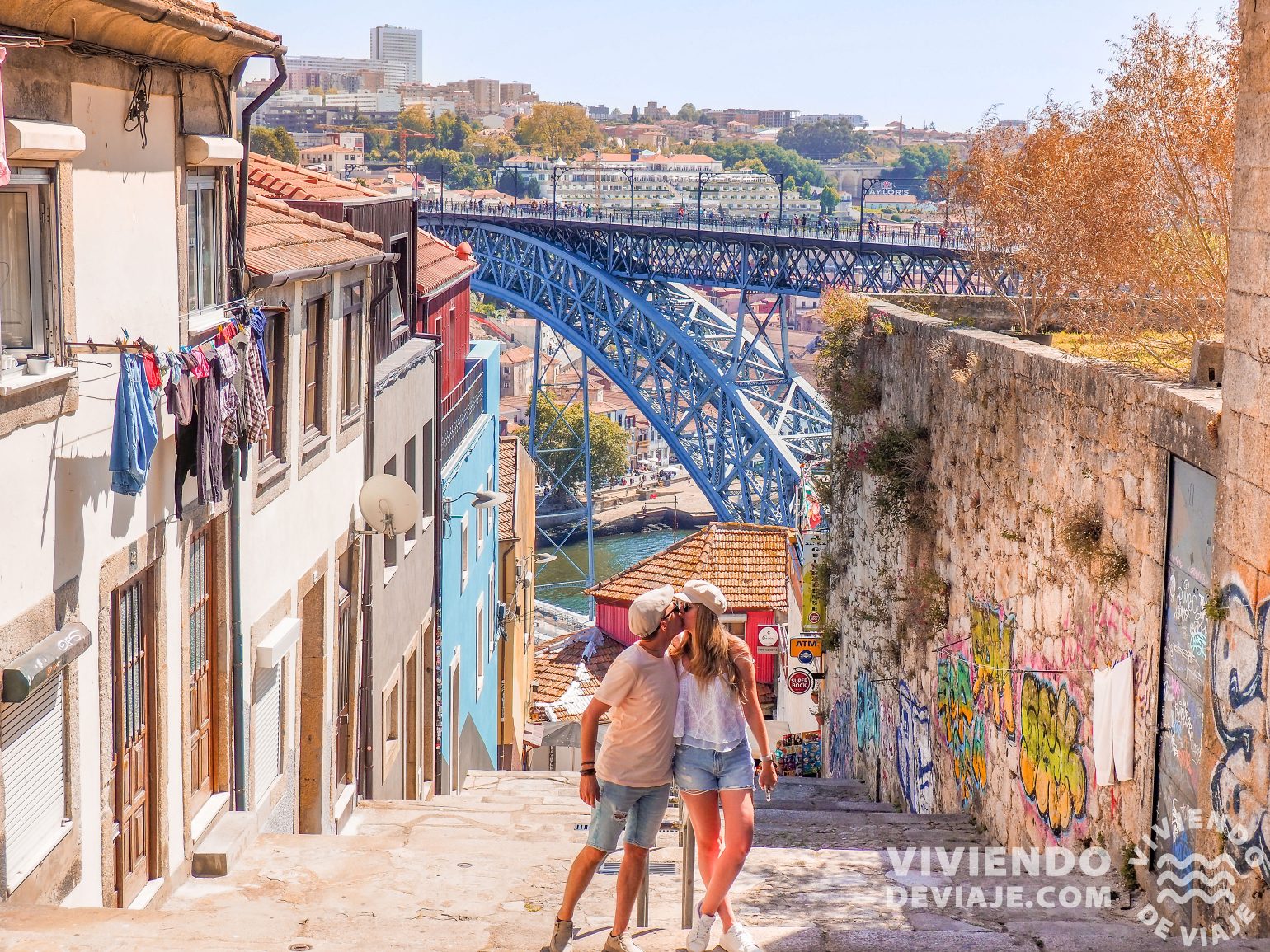 Vistas del puente de Don Luis | Qué ver en Oporto en 3 días