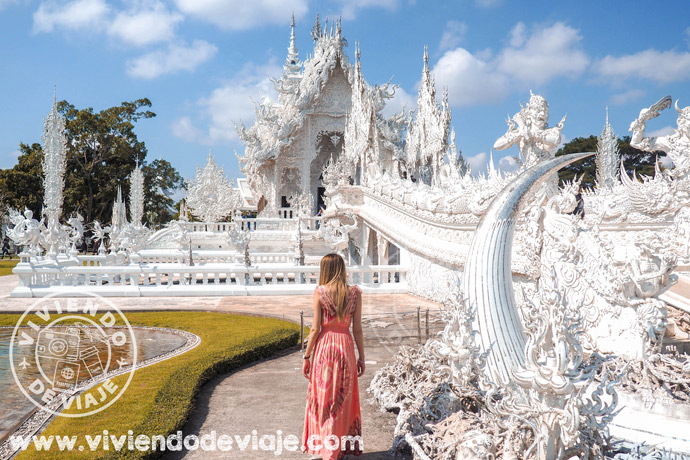 Wat Rong Khun, Chiang Rai - Ruta por Tailandia en 15 días