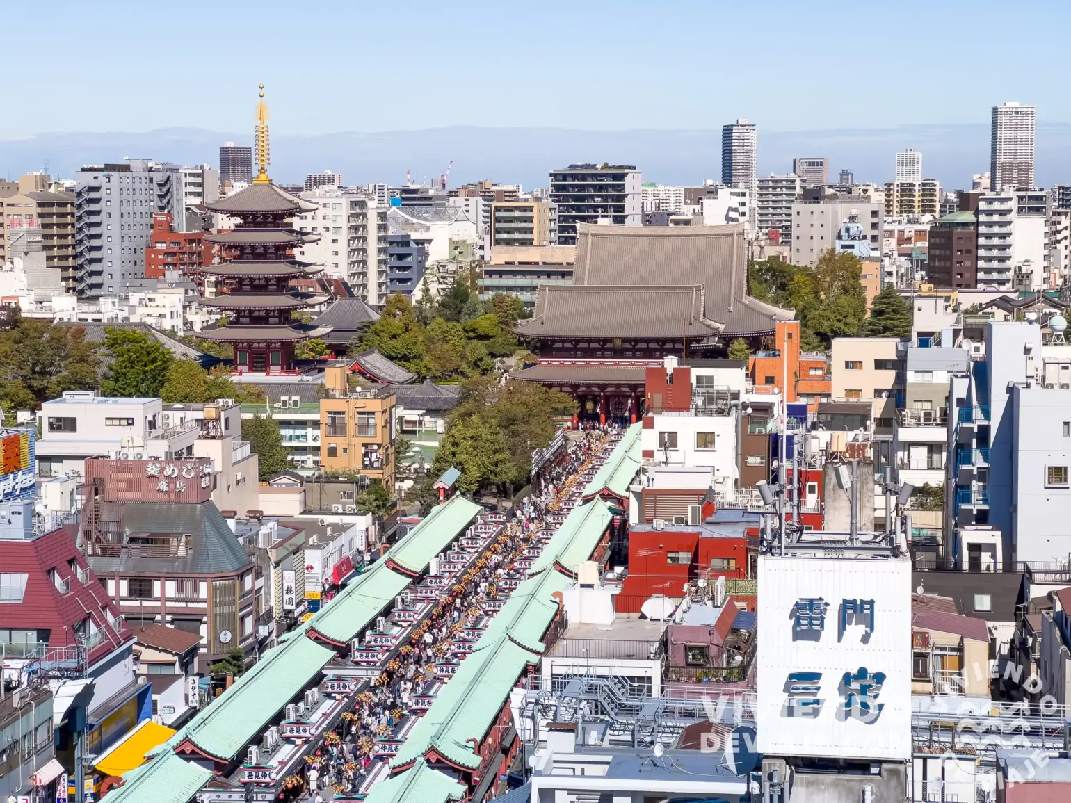 Mirador del Centro de Información Turística y Cultural de Asakusa