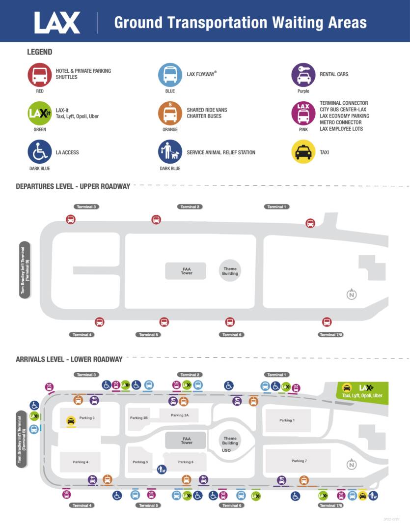 Cómo ir del aeropuerto de Los Angeles al centro Aeropuerto LAX
