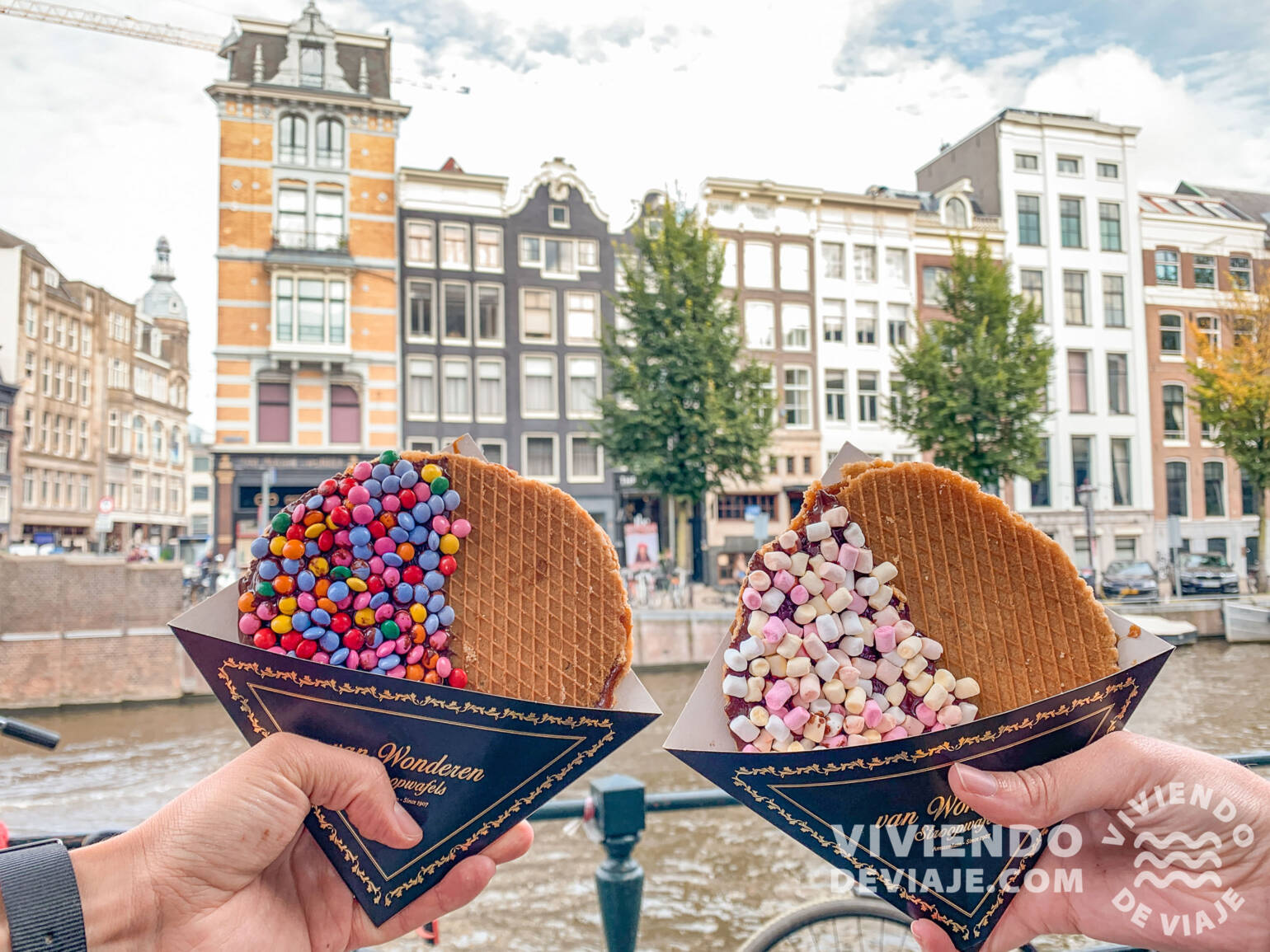 Stroopwafels de en Van Wonderen Stroopwafel 