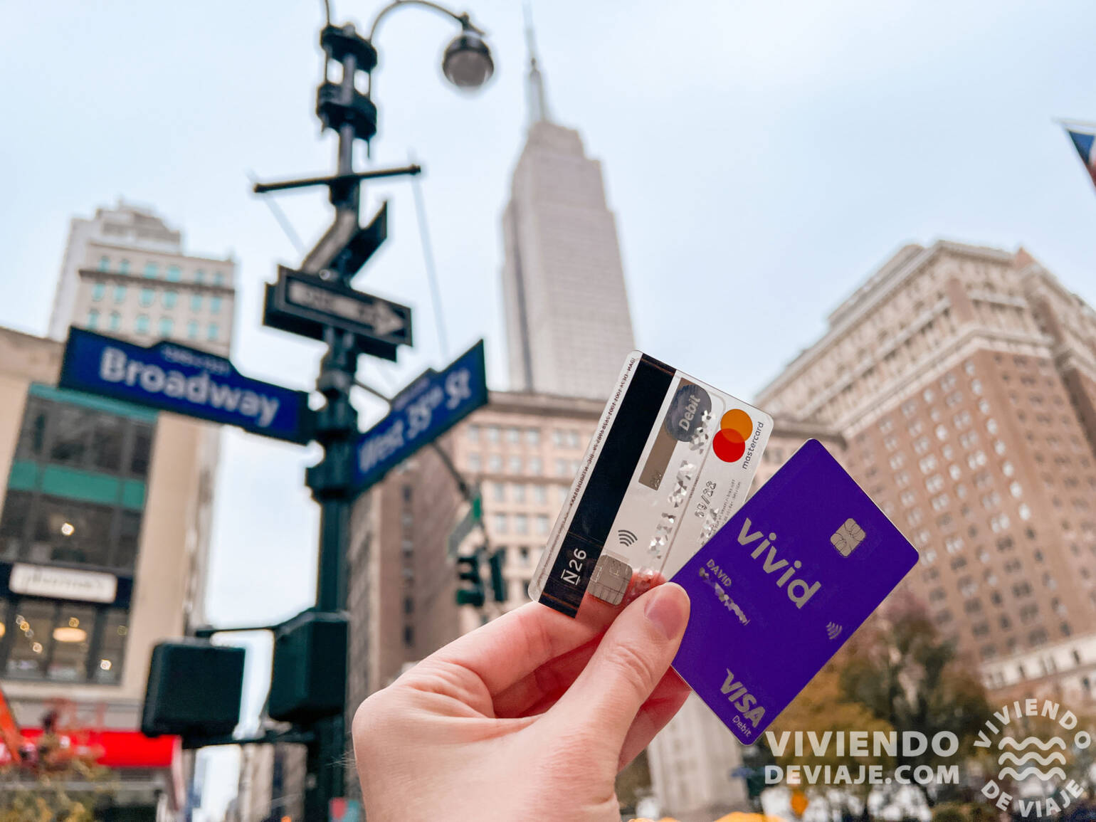 Opinión N26, tarjetas para viajar
