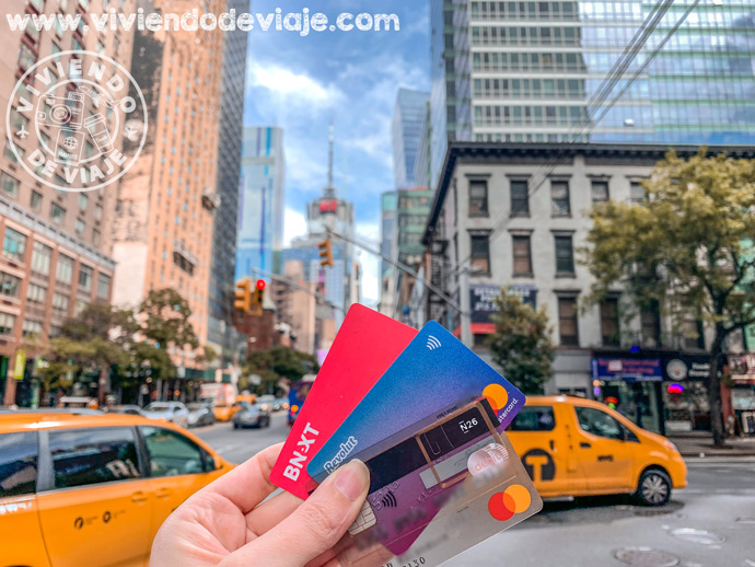 Tarjetas para viajar al extranjero
